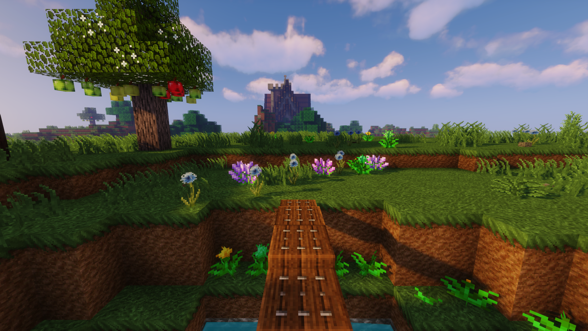 A Pillager's House in the distance...