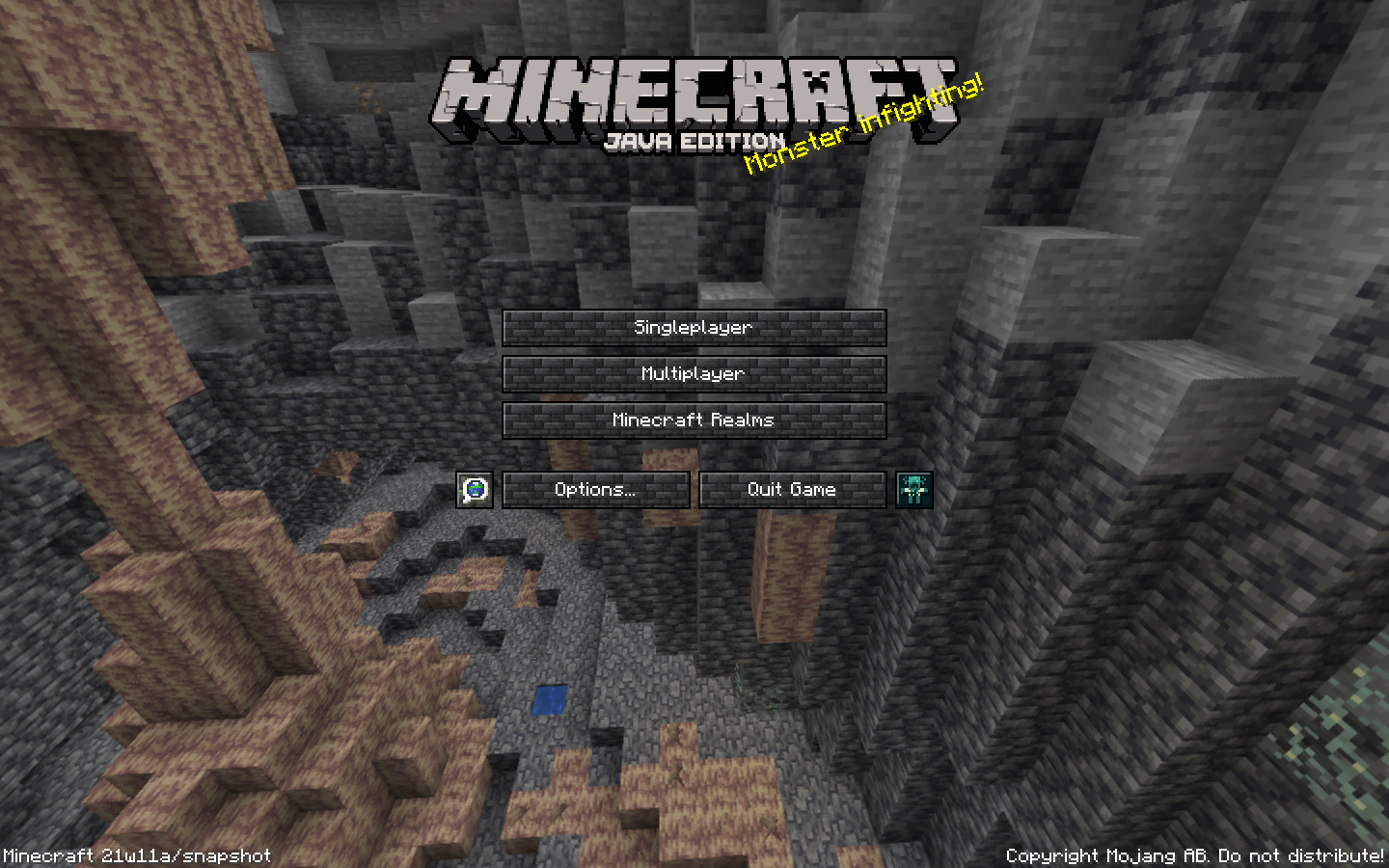 Cave Menu Title Screen Pan Resource Packs Minecraft Curseforge
