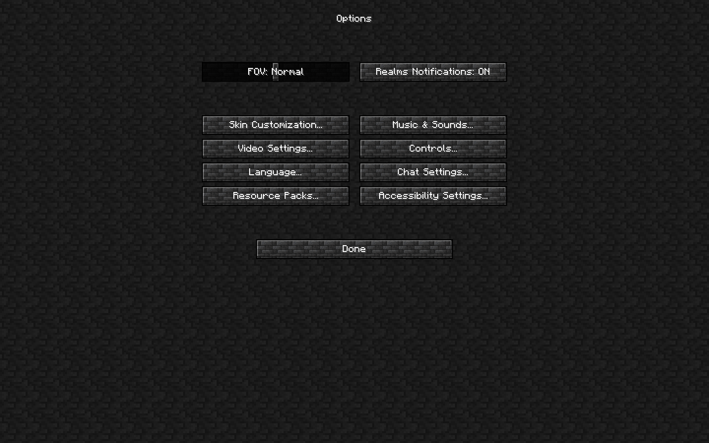 Version 2 Menu