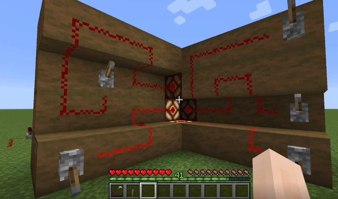 r Makes 3D Minecraft in Minecraft with Redstone, No Command Blocks,  and Mods