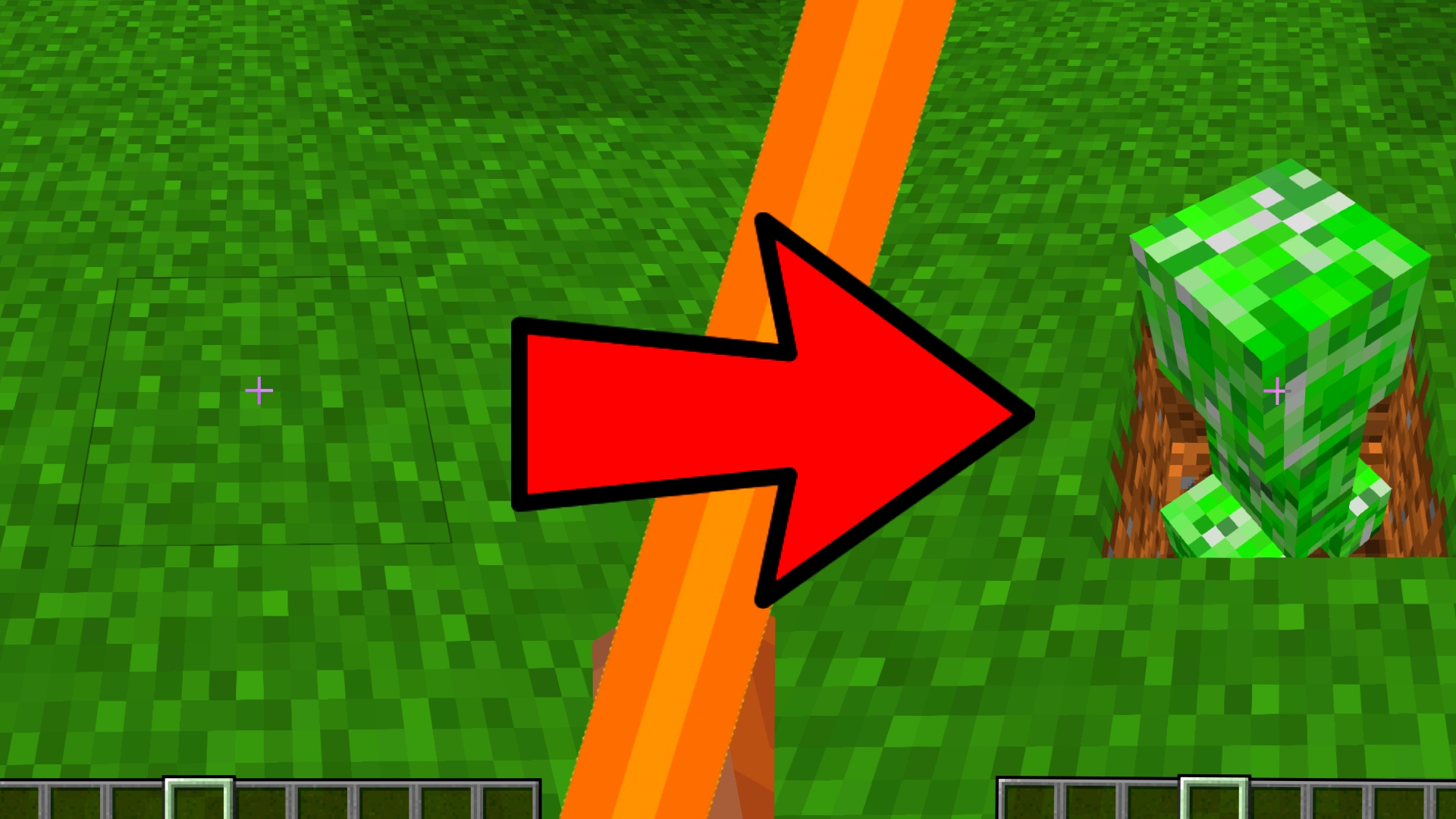 Destroy a block = Creeper Minecraft Mods