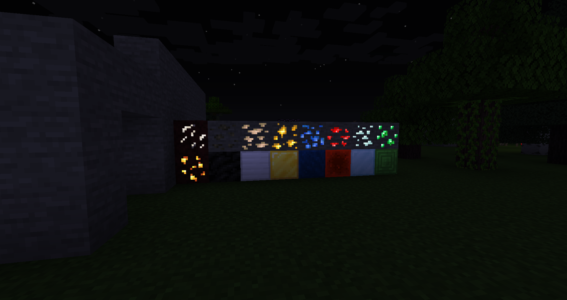 Emissive Ores - pre 1.17