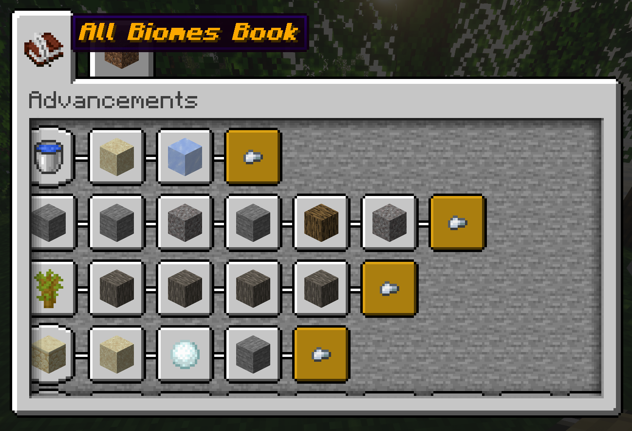 All Biomes Book (Achievement) - Screenshot 