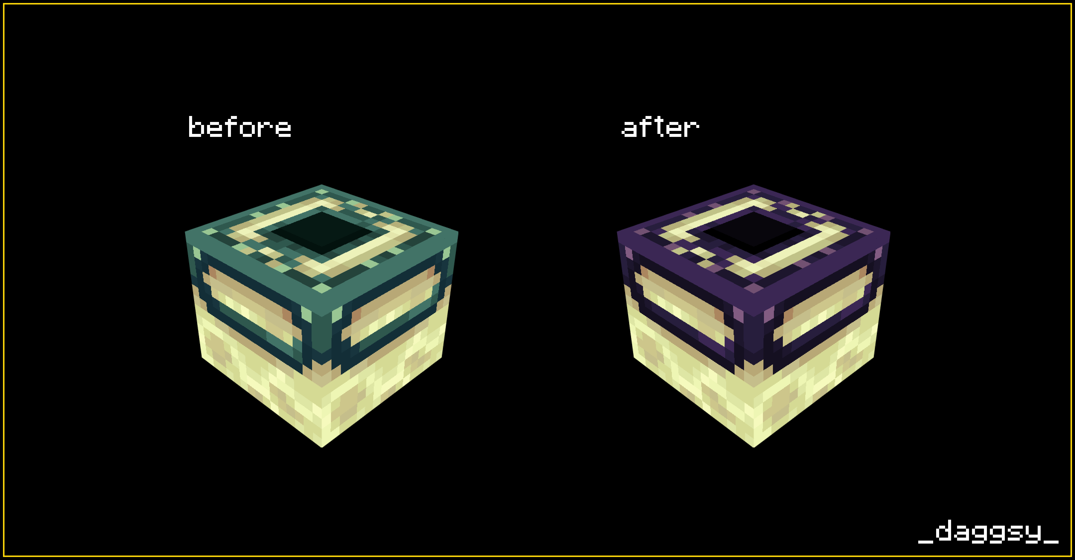 Better End Portal Frame Bedrock Edition Minecraft Bedrock Addons