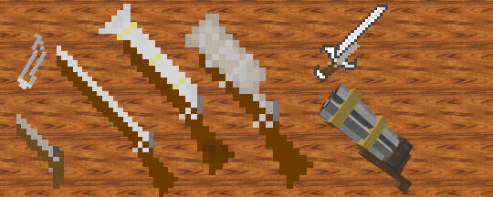 craftable ranged weapons