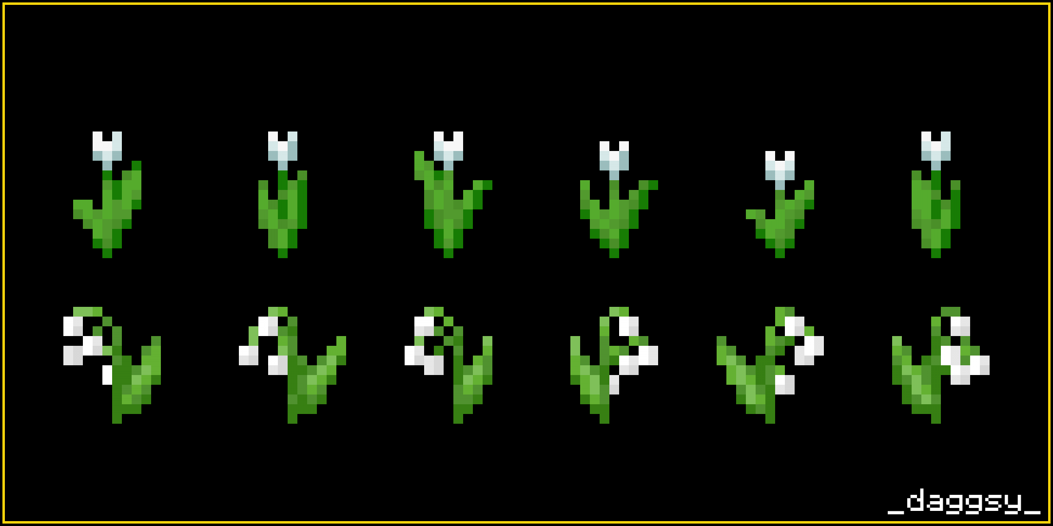 White tulip and lily of the valley