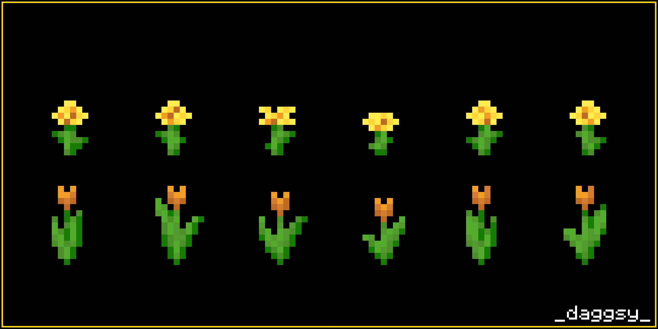 Dandelion and orange tulip