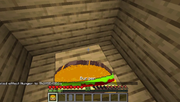 Eating a Burger