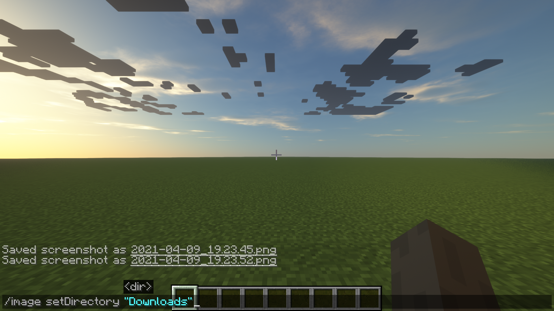 Thumbnail How to use the setDirectory command