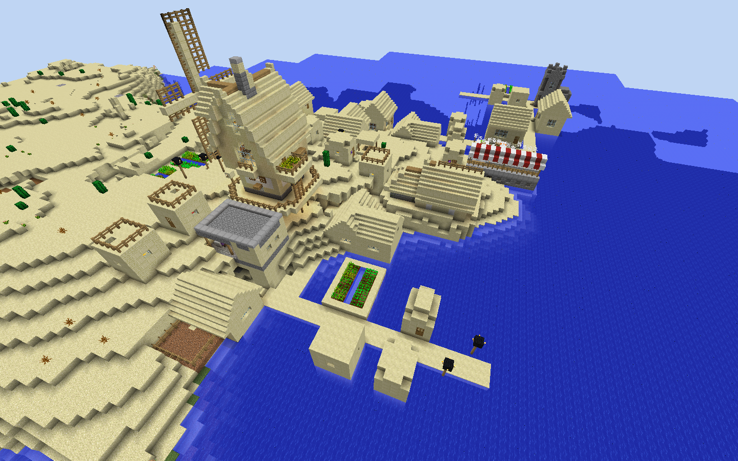 This is an image of how cool villages look now!