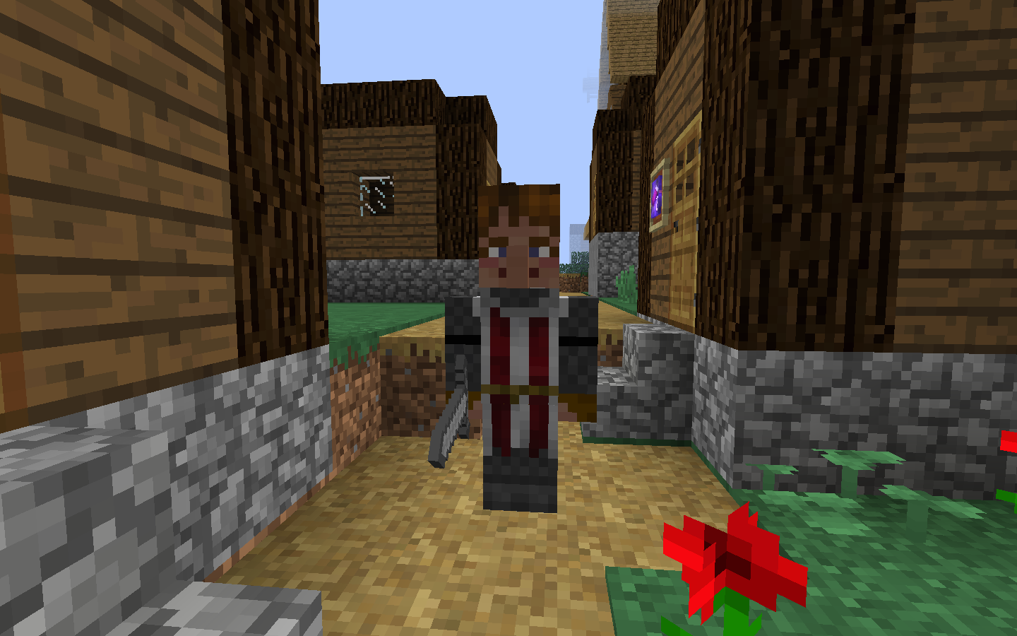 Villagers don't let monsters invade them now! They have new animations, jobs and have better ai. All within an easy-to-use interface. You can assign a town hall, bedrooms, storage rooms and even guard towers!