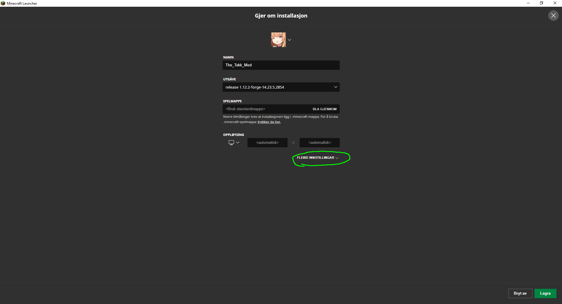 Thumbnail how to change how much ram the mode should start with recommended and seat it on 6G