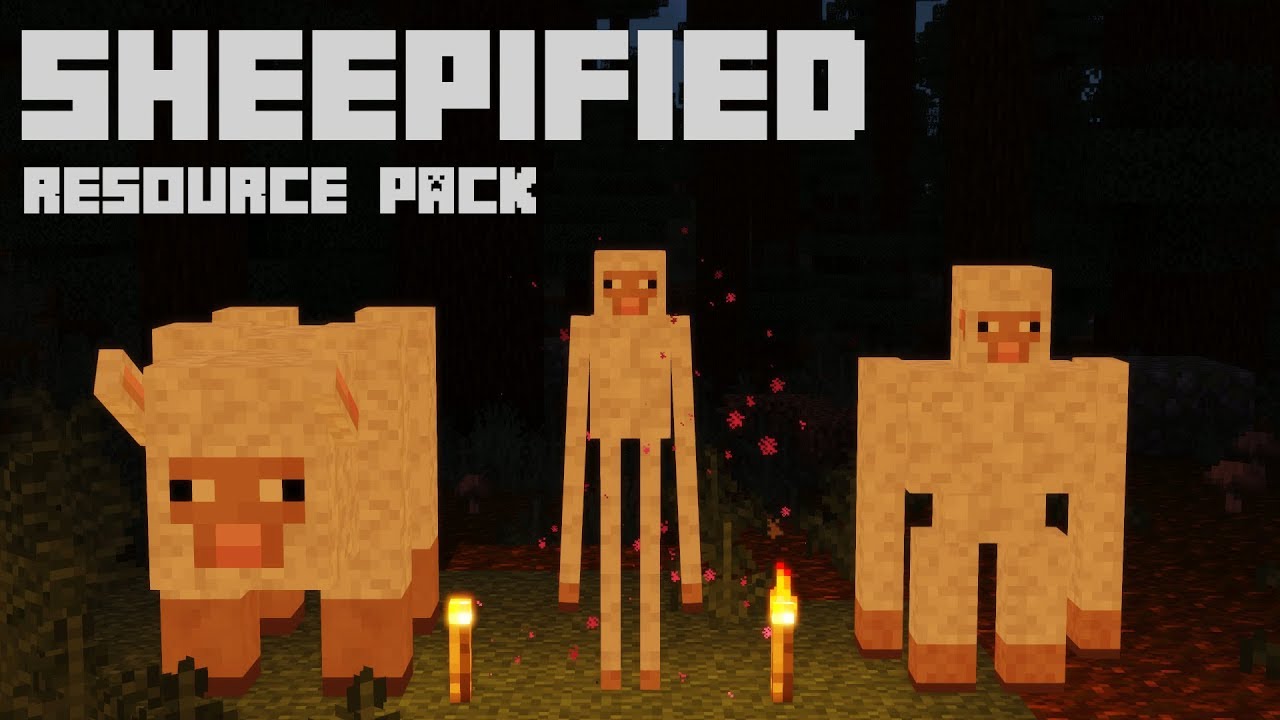Sheepified Minecraft Texture Pack