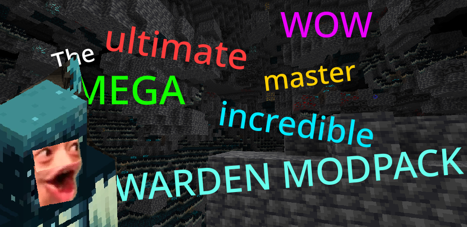 Trypophobia Warden Minecraft Mod