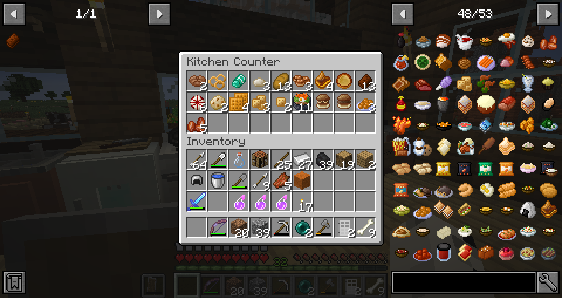 Screenshot of some food!