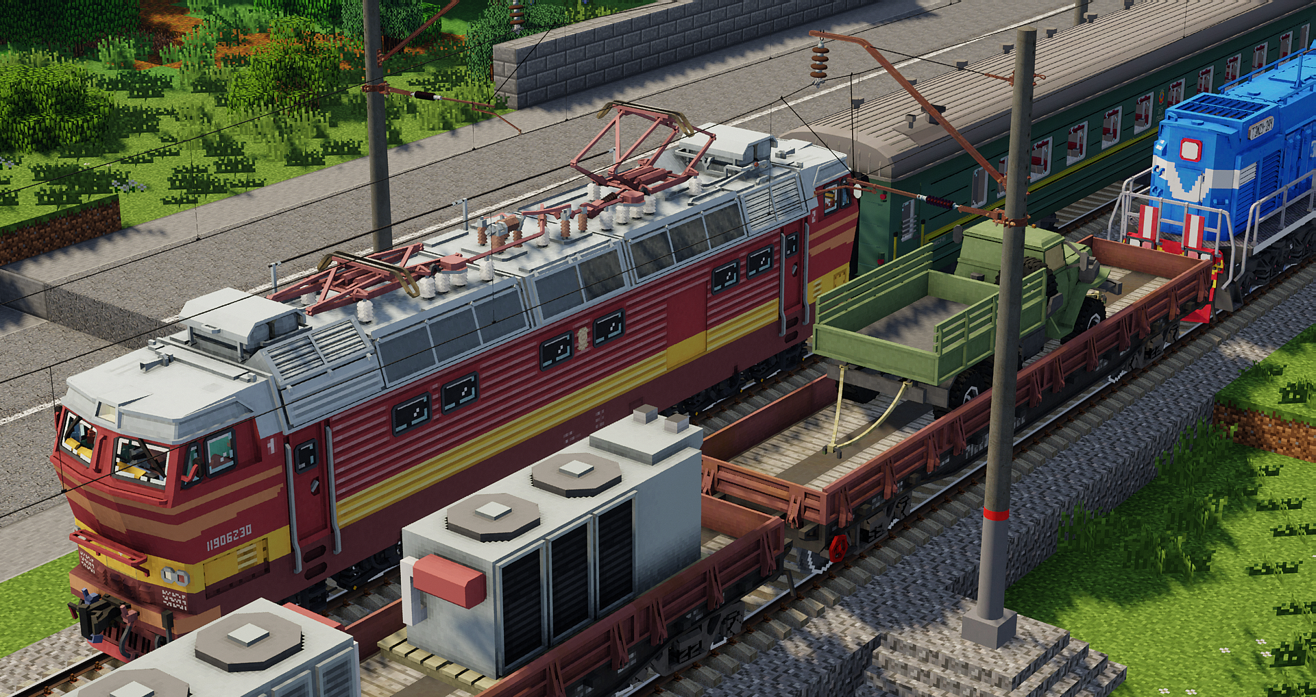 Поезд 1 72. Matoi Vanilla Pack ir. Ванилла пак РТМ. Immersive railroading 1.12.2 поезда. RTM поезда.