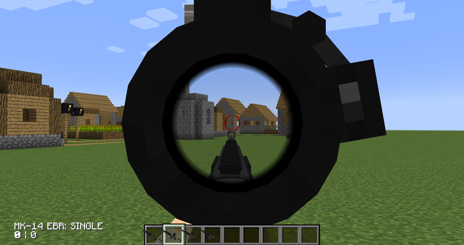 2X Scope reticle