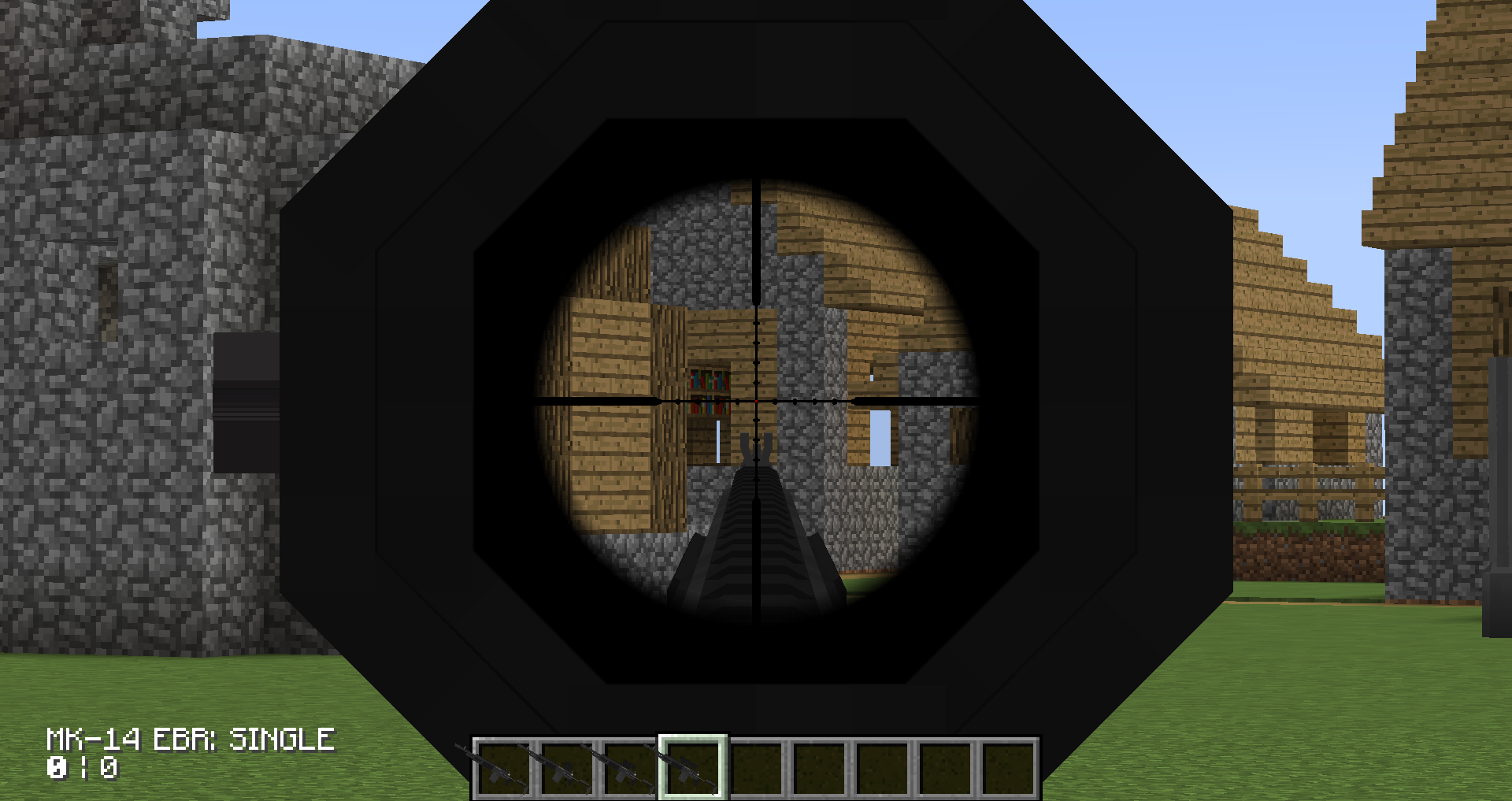 8X Scope reticle