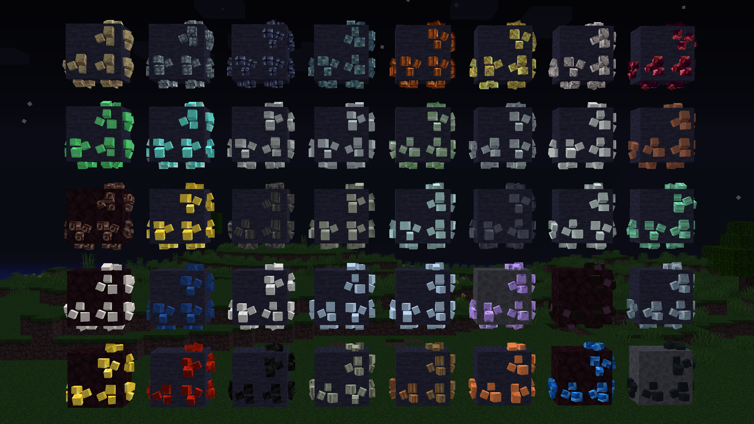 all 3D ores night