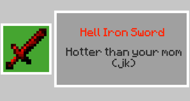 Hell Iron Sword