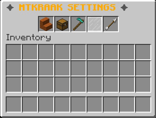 MTKraak Settings