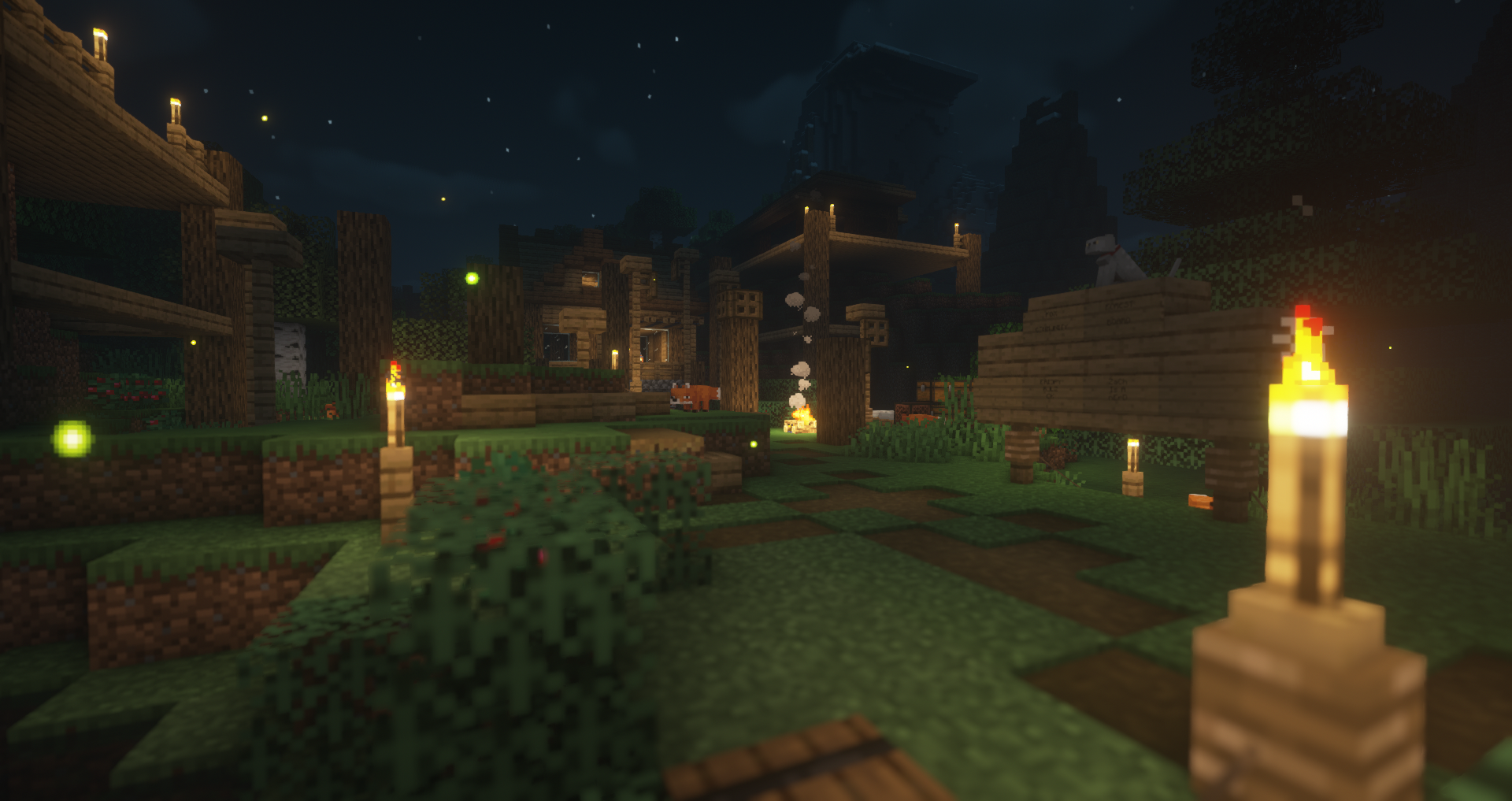 Pretty particles from the illuminations mod