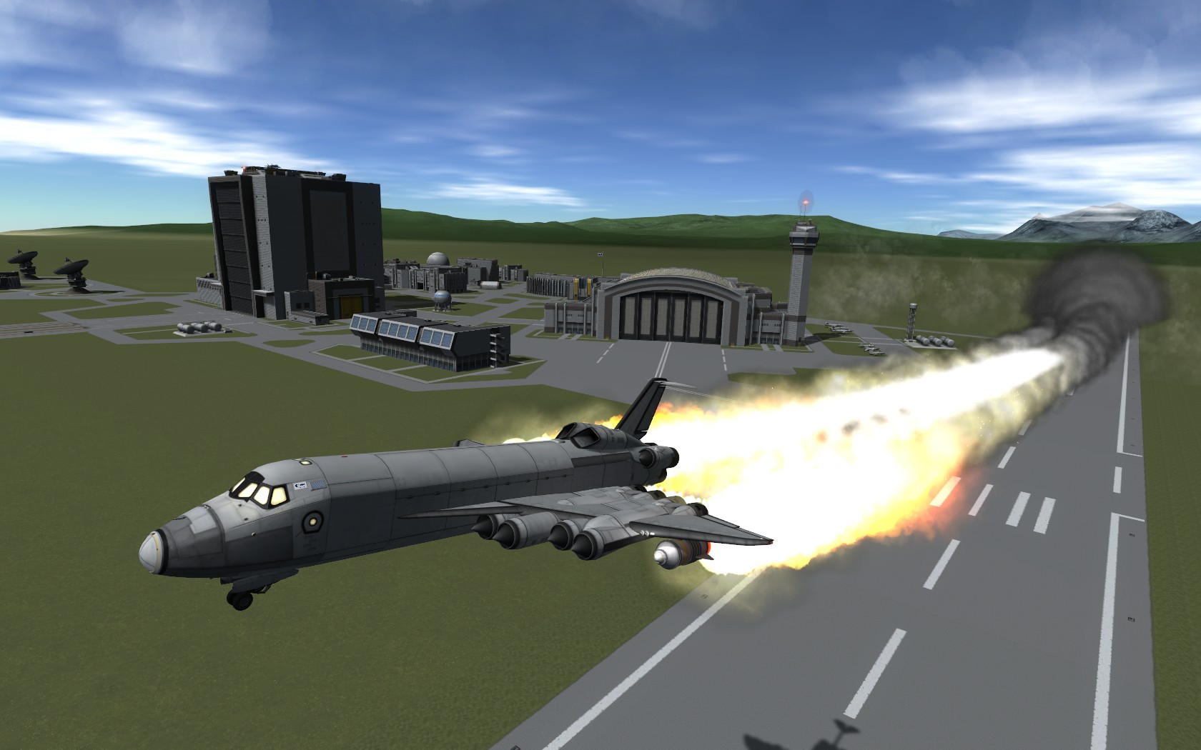 S7 Mammoth Cargo MKII Take-off