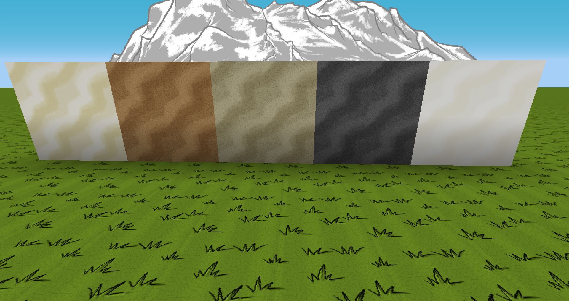 Various Sand Types