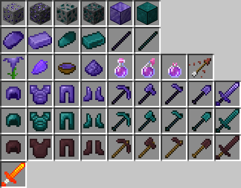 All items (2.0.3+21w17a)