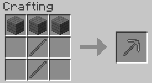 Pickaxe Crafting