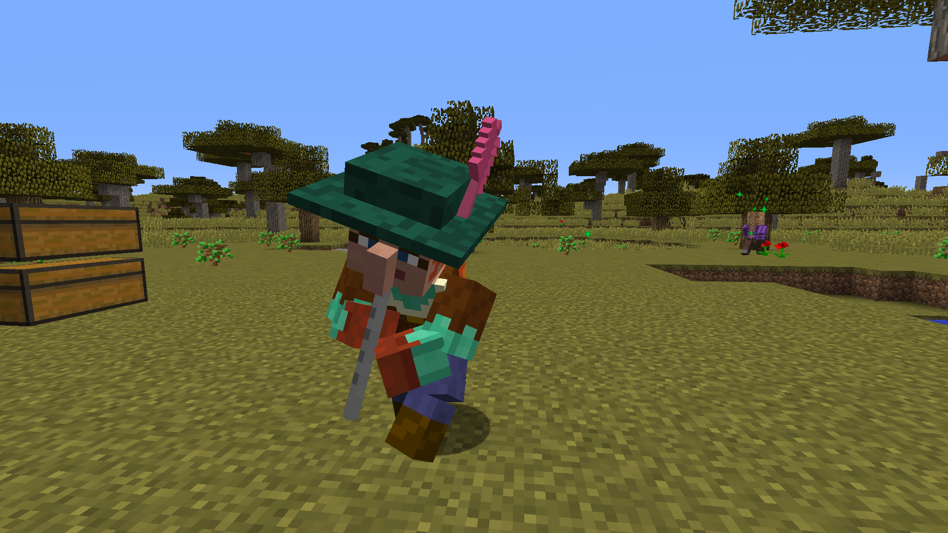 Bard playing a flute