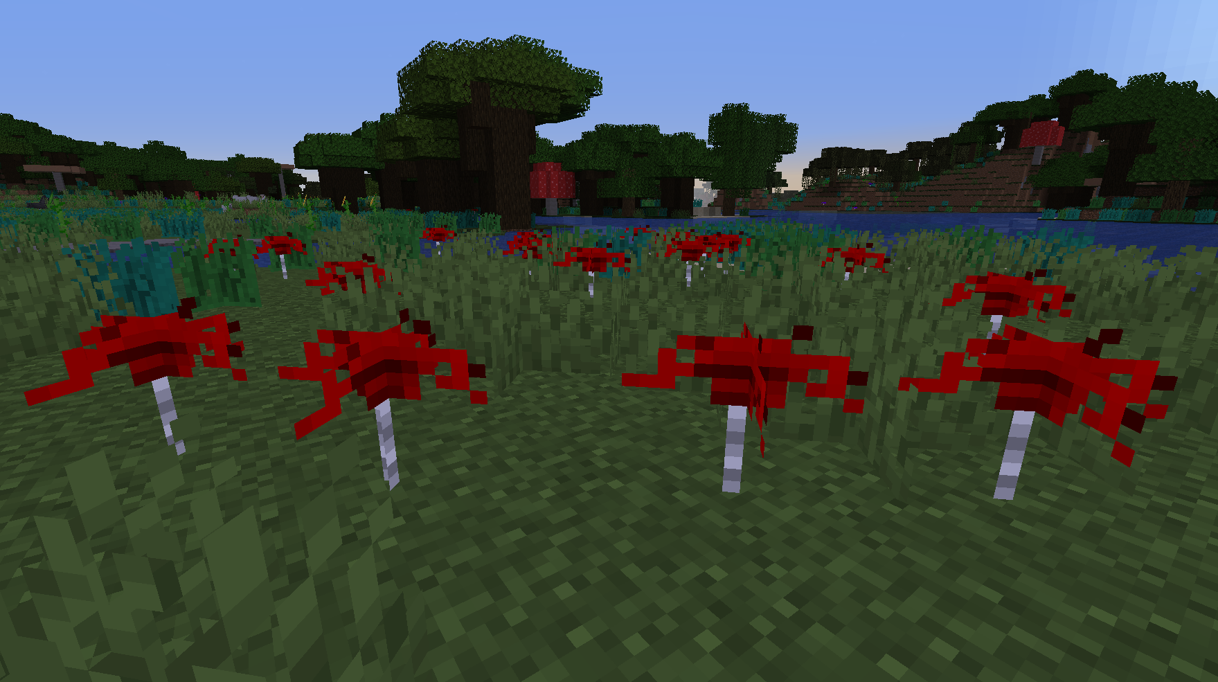 Red Mushrooms