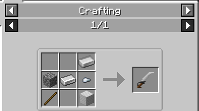 Common Weapon Crafting Recipe