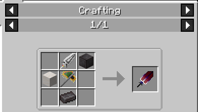 Epic Weapon Crafting Recipe