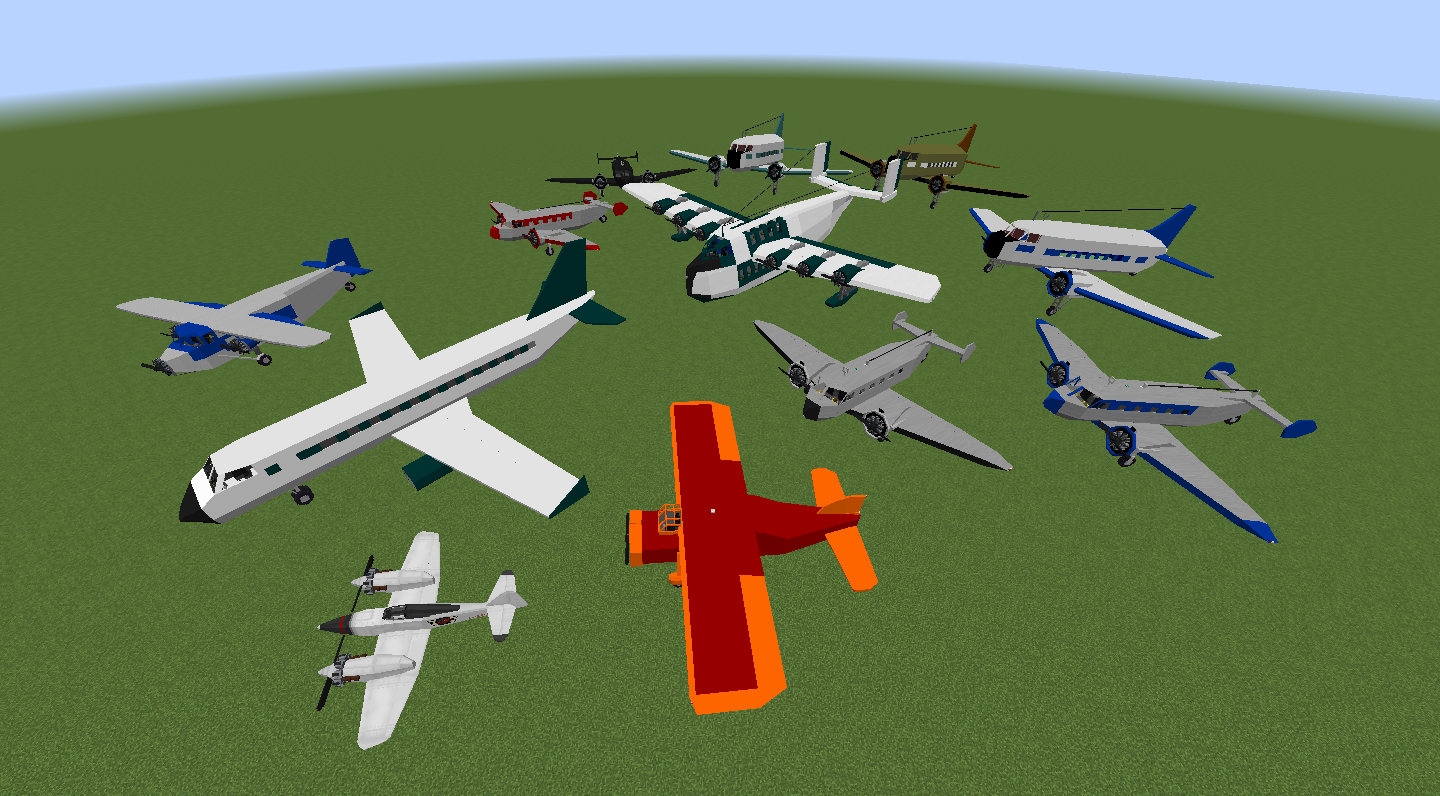 minecraft mods planes