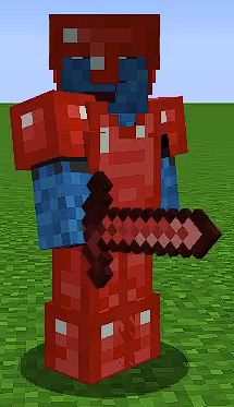 This is me with the whole Ruby Armor