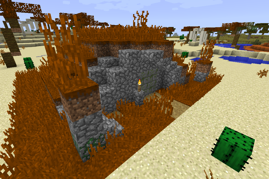 This dungeon you can find in your world.