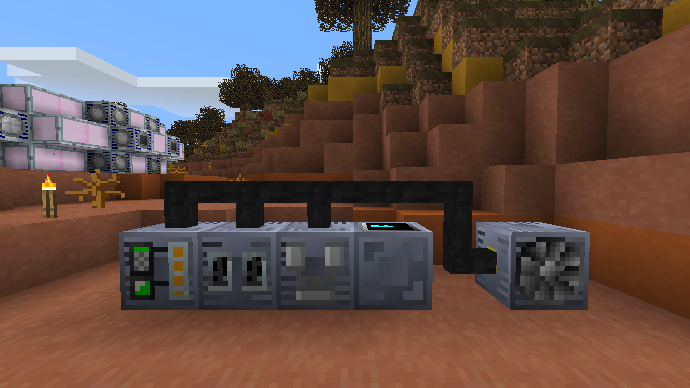 Here is an example of the machine and cable textures.