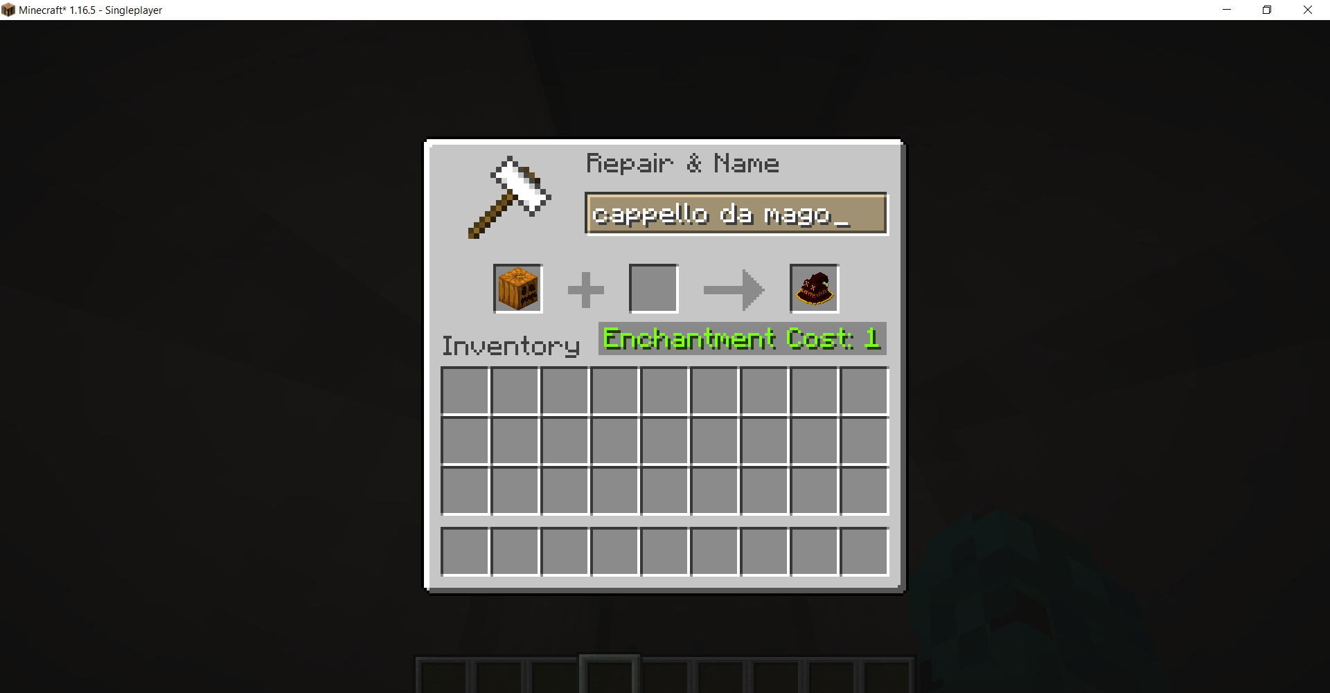 rename a item