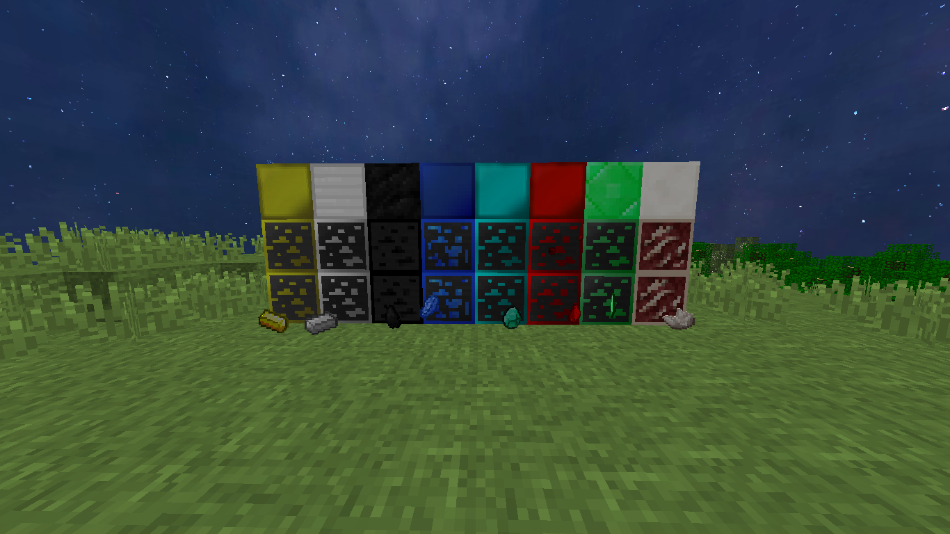 Ores & Precious Blocks