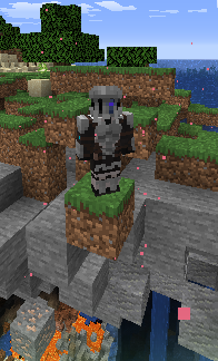Basically what the player will look like in bloodlust while also shaking and making random pig sounds.