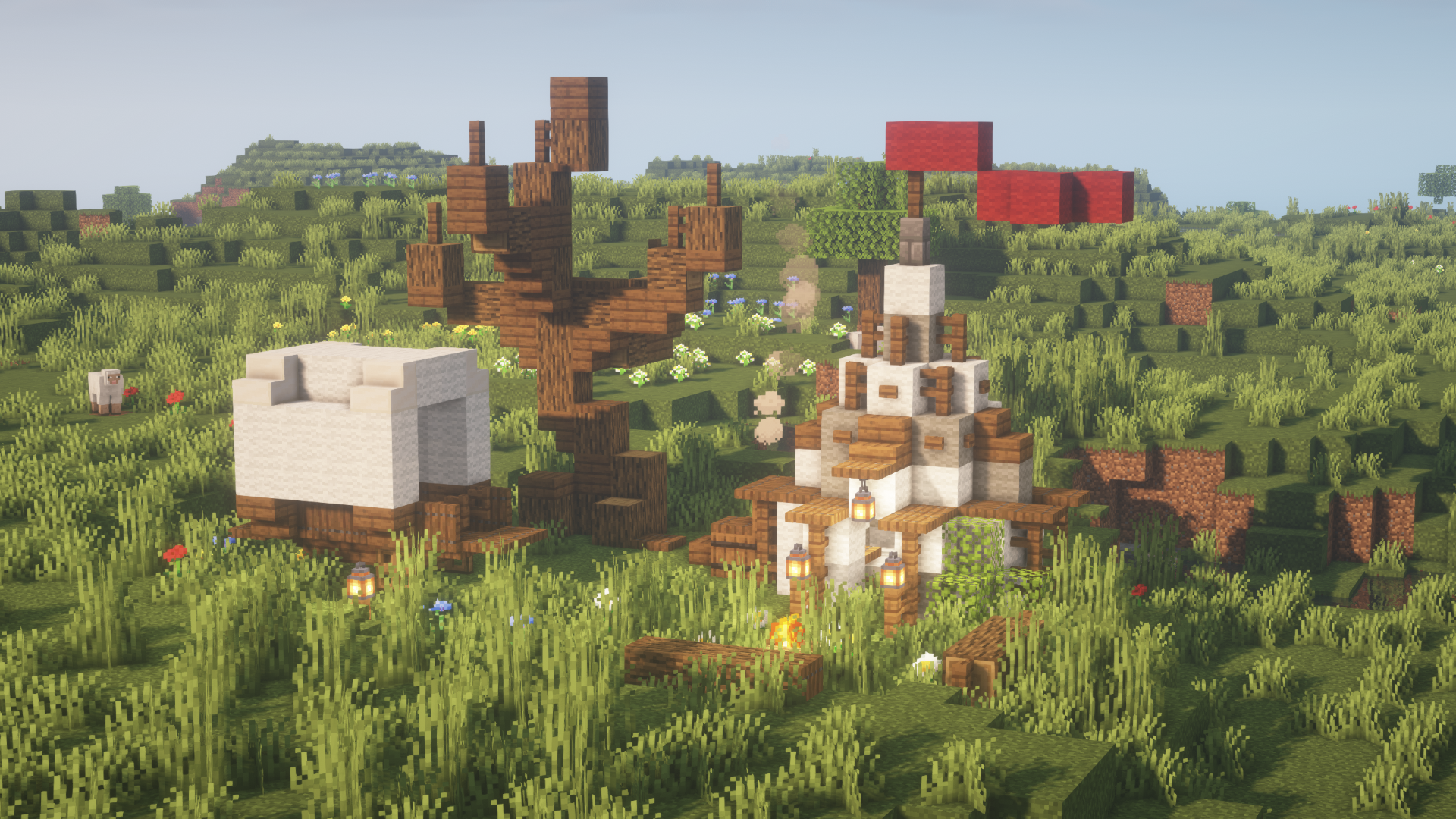 Abandoned Camps can be found in plains and savannas with hidden loot and horse with saddle!
