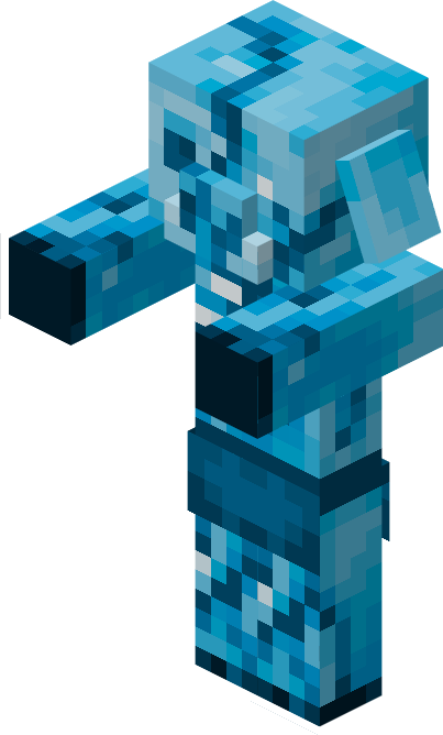 Blue Zombified piglin