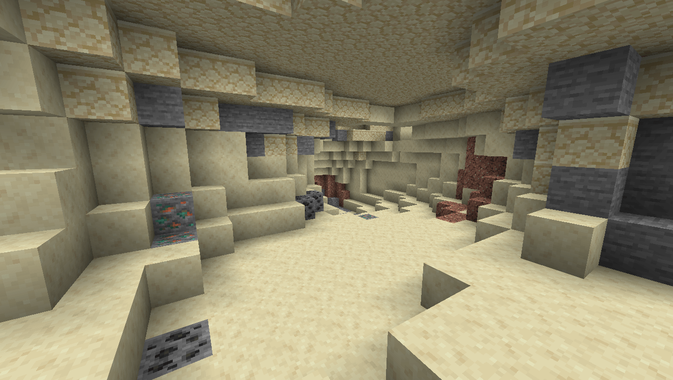 Sand cavern