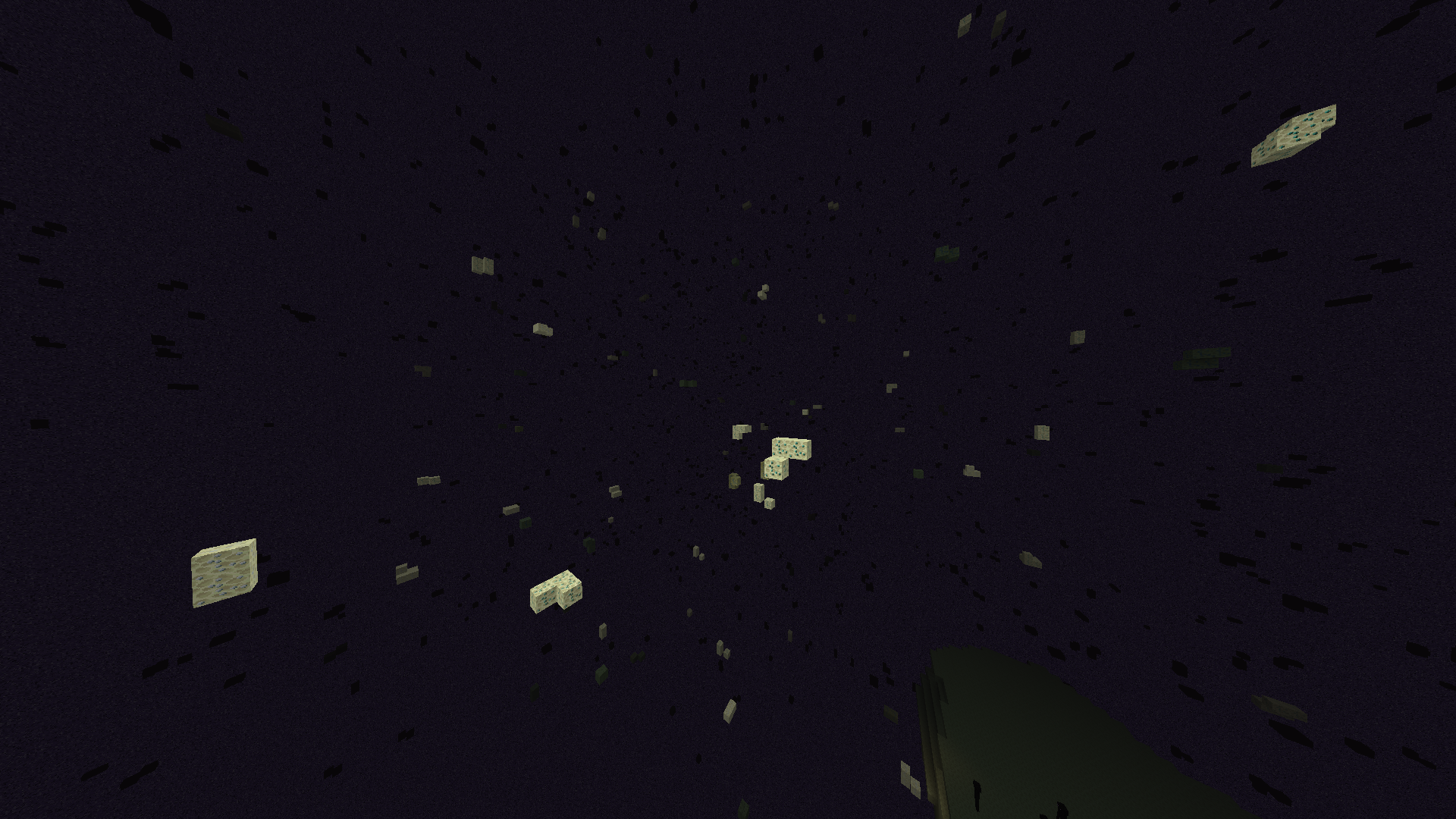 Generation of some ores in the End.