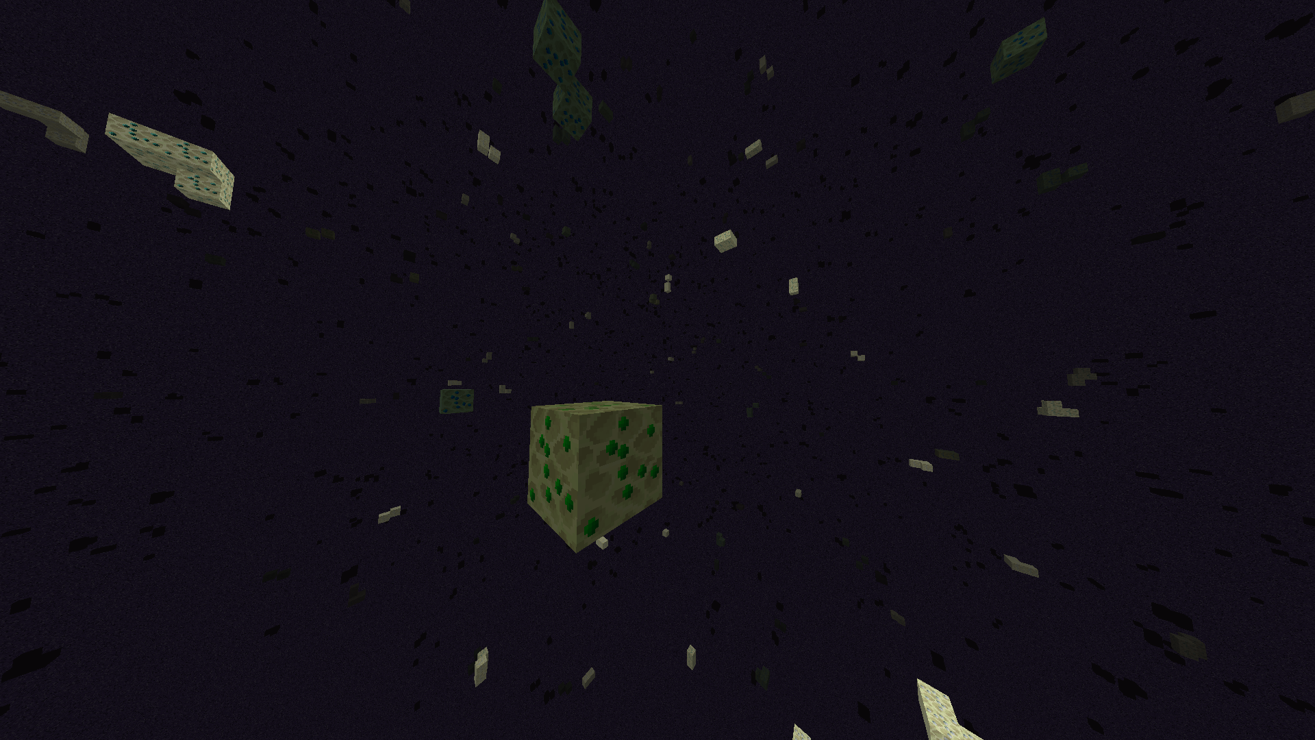 Generation of some ores in the End.