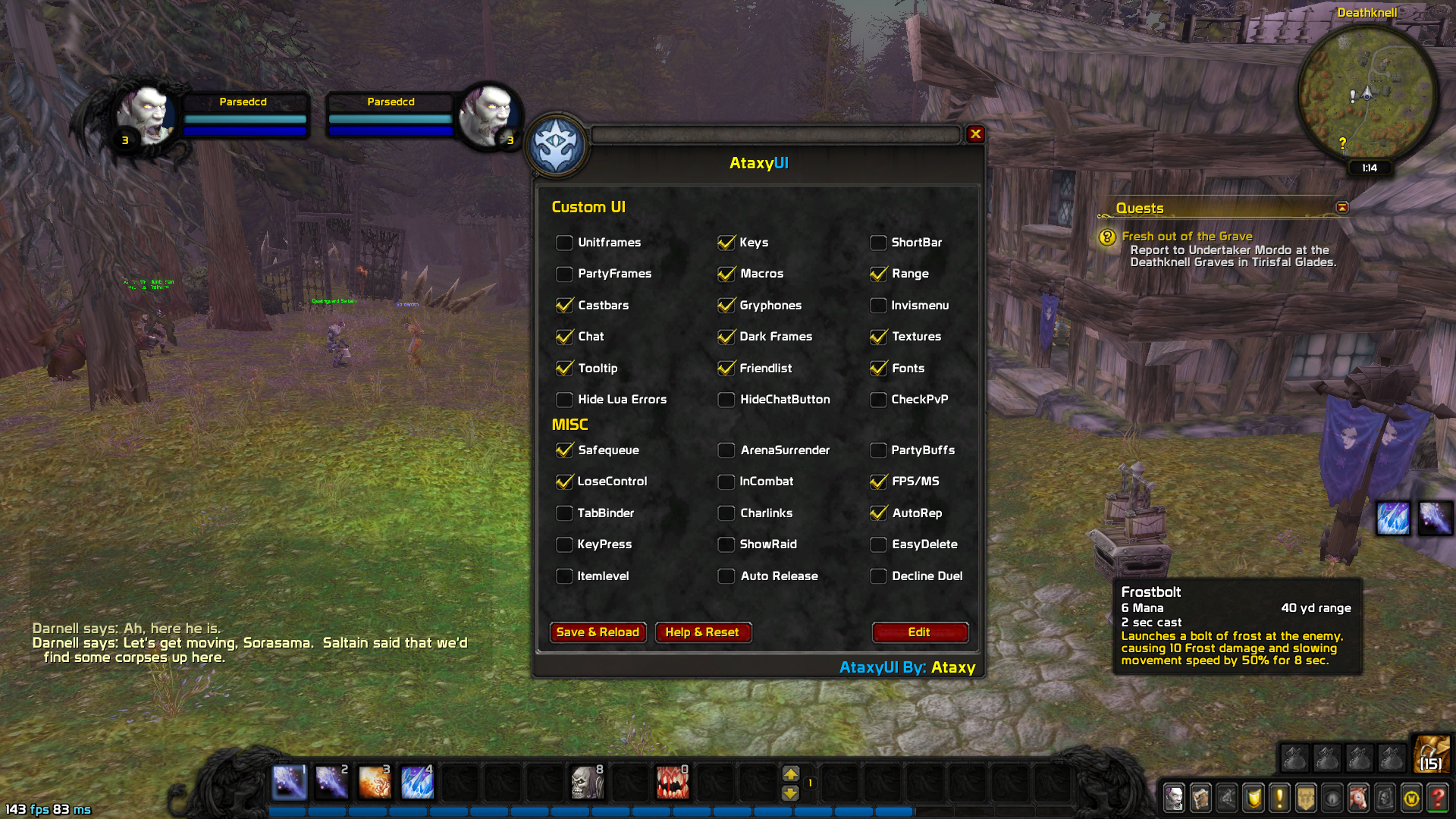 Enhanced WoW Interface