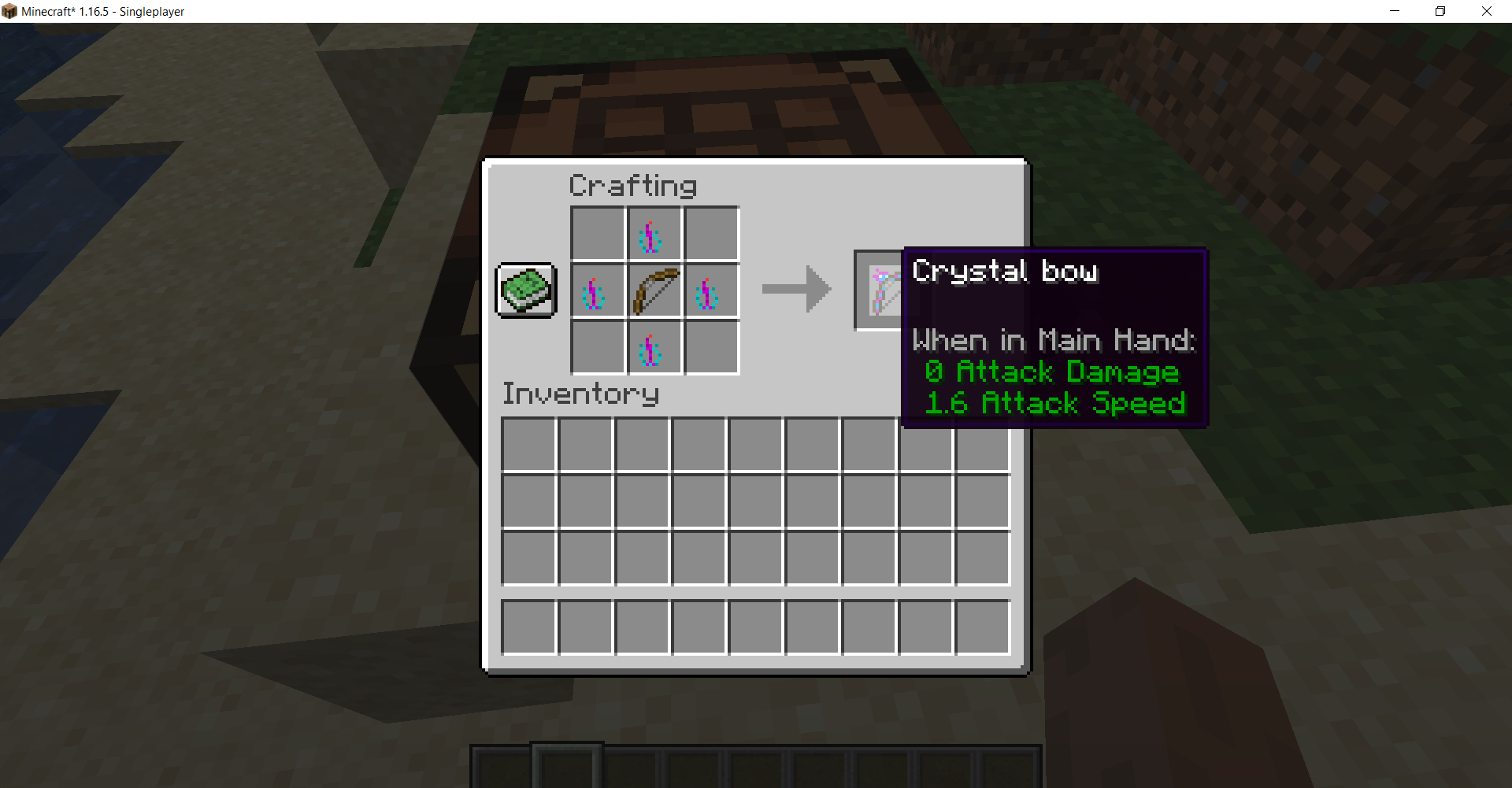 Crystal bow