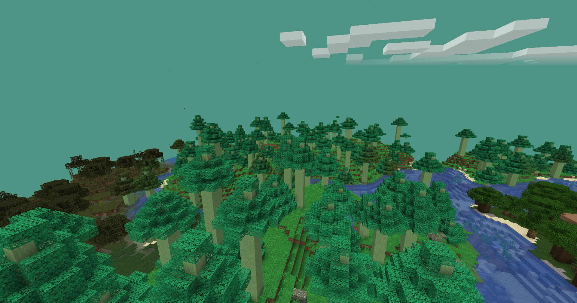 The Creeper Woods Biome