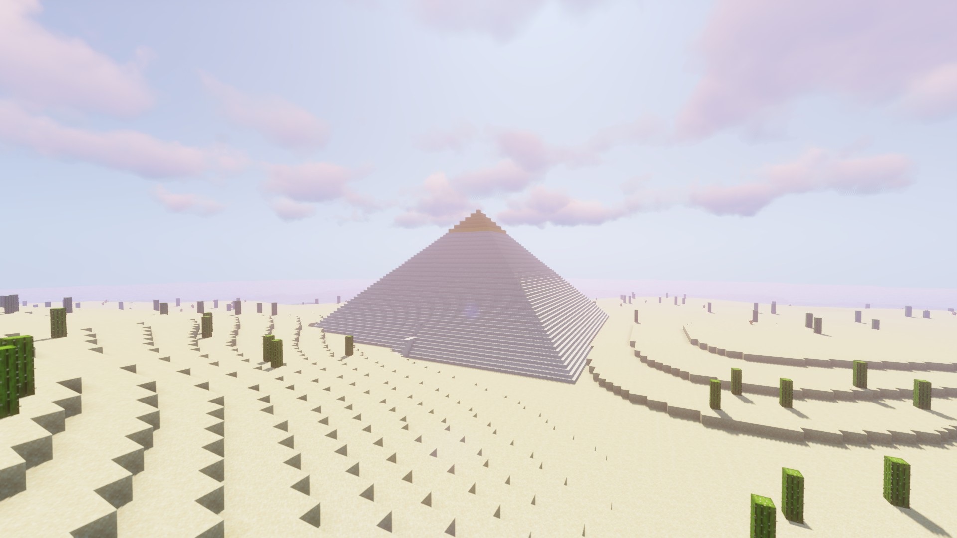 Pyramid in the Desert